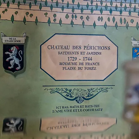 Alojamento de Acomodação e Pequeno-almoço Chateau Des Perichons